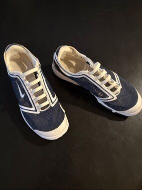 Nike mesh slip ons